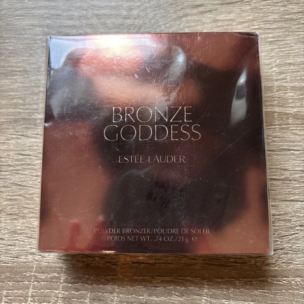 Estee Lauder Bronze Goddess Powder Bronzer 02 Medium 0.74oz/21g SEALED BOX